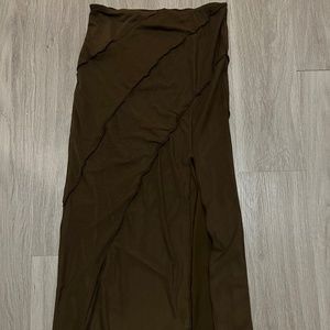 Brown skirt size 4